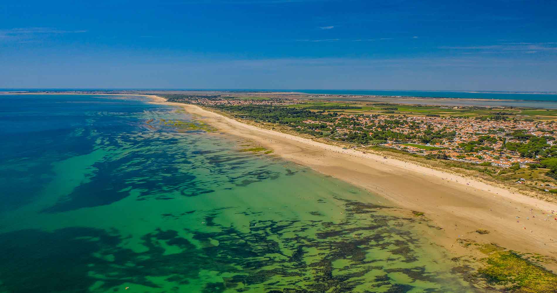 beach ile de re campsite ile blanche