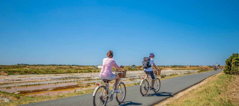 Vélo Île de Ré camping Île Blanche