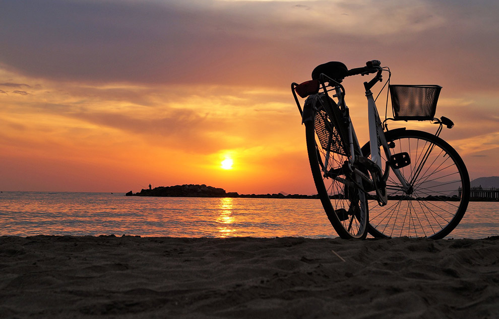 rivedoux a velo plage