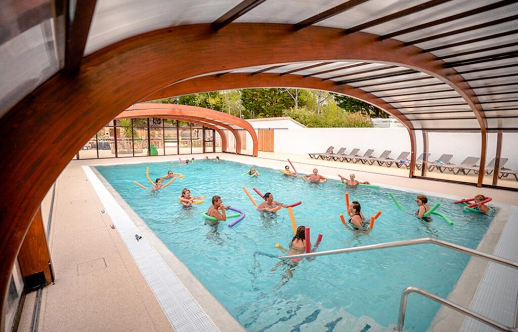 aquagym camping ile blanche