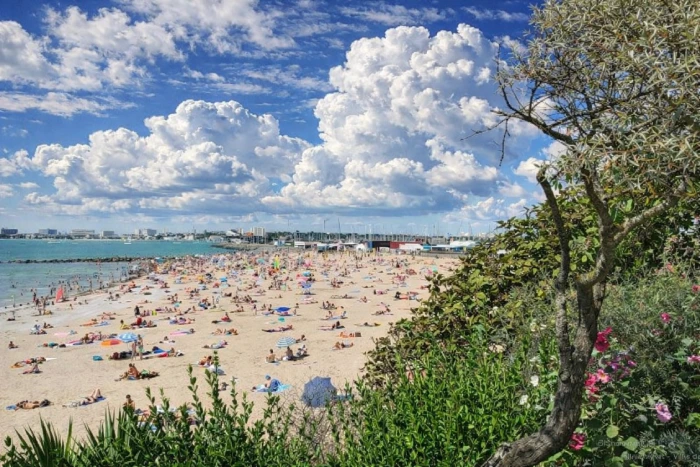 Plage de La Rochelle idéale pour la baignade