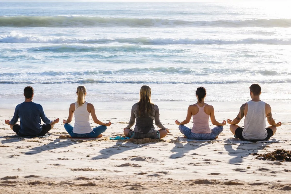 Yoga île de Ré : pratique bien-être en extérieur entre mer et nature